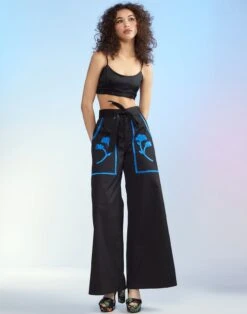 CYNTHIA ROWLEY Annabelle Cotton Pant -Cynthia Rowley Shop 10 b8c5ef81 2791 48e7 96be 9d78aba59590