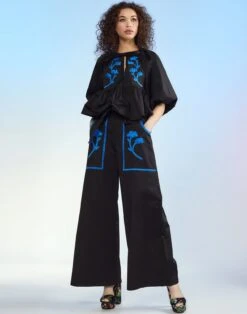 CYNTHIA ROWLEY Annabelle Cotton Blouse -Cynthia Rowley Shop 3 f9d2fd3f 31d8 494a ae80 d32a517032ab