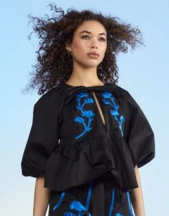 CYNTHIA ROWLEY Annabelle Cotton Blouse -Cynthia Rowley Shop 5 1a72e61f 1536 4b6b 82e1 9508a048784d