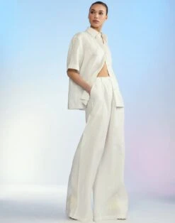 CYNTHIA ROWLEY Isola Linen Pants