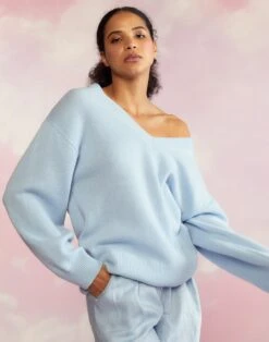 CYNTHIA ROWLEY Talia V-Neck Sweater -Cynthia Rowley Shop b2 59b9fe94 c048 4f45 9e97 aa5622f7b64f