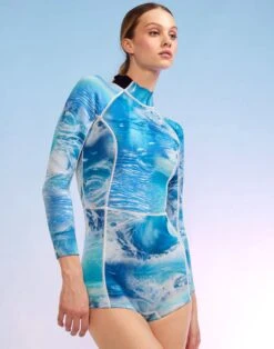 CYNTHIA ROWLEY Watercamo Wetsuit -Cynthia Rowley Shop b6