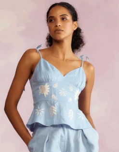 CYNTHIA ROWLEY Capri Cami Tank -Cynthia Rowley Shop blue2 153e756e a52e 470f 829e aeebe427444f