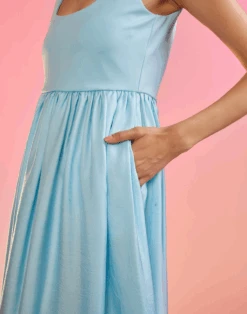 CYNTHIA ROWLEY Isla Dress -Cynthia Rowley Shop blueisal2