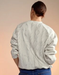 CYNTHIA ROWLEY Trompe L'oeil Jumper 9 CYNTHIA ROWLEY Trompe L'oeil Jumper -Cynthia Rowley Shop cabnleknit5