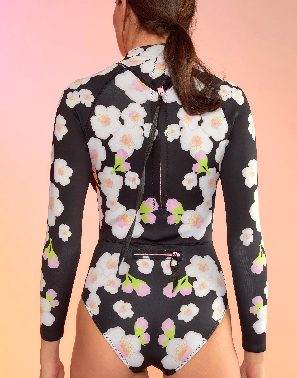 CYNTHIA ROWLEY Cherry Blossom Wetsuit 7 CYNTHIA ROWLEY Cherry Blossom Wetsuit - Image 5