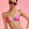 CYNTHIA ROWLEY Coral String Bikini Top -Cynthia Rowley Shop corl