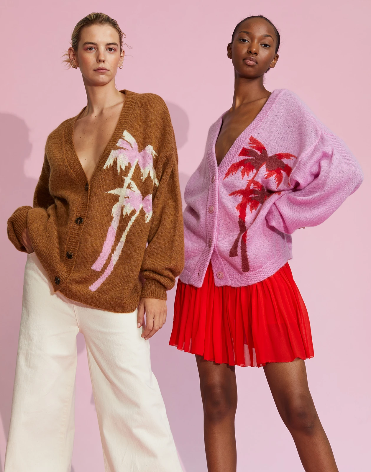 CYNTHIA ROWLEY Intarsia Cardigan 7 CYNTHIA ROWLEY Intarsia Cardigan - Image 5