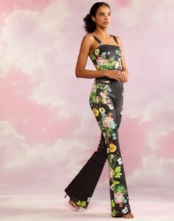 CYNTHIA ROWLEY Bonded Fit And Flare Pant -Cynthia Rowley Shop f 7f7b6971 93e5 456b a81d 83cd10b0ac9b