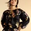 CYNTHIA ROWLEY Alice Silk Blouse -Cynthia Rowley Shop foil7