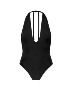 CYNTHIA ROWLEY Frankie Halter Neoprene Swimsuit -Cynthia Rowley Shop frankie black