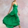 CYNTHIA ROWLEY Kea Silk Dress -Cynthia Rowley Shop green7 f798c722 363d 41e5 b53c 5830e3ac997f