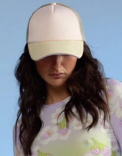 CYNTHIA ROWLEY Colorblock Trucker Hat -Cynthia Rowley Shop hat4 68a4e338 2f50 403b 8033 861137a42f40