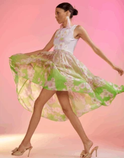 CYNTHIA ROWLEY Ramie Tier Dress -Cynthia Rowley Shop hilow7