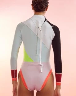 CYNTHIA ROWLEY Janet Colorblock High Cut Wetsuit -Cynthia Rowley Shop janet2