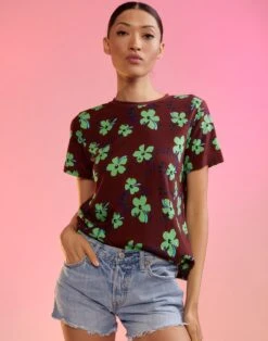 CYNTHIA ROWLEY Printed Tee
