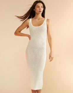 CYNTHIA ROWLEY Zia Crochet Knit Dress