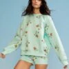 CYNTHIA ROWLEY Bonded Pullover -Cynthia Rowley Shop mintshorts7 1234f1af 9e70 4007 8056 6d5a37451c39