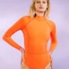 CYNTHIA ROWLEY Orange Crush Wetsuit -Cynthia Rowley Shop neonwetsuit3