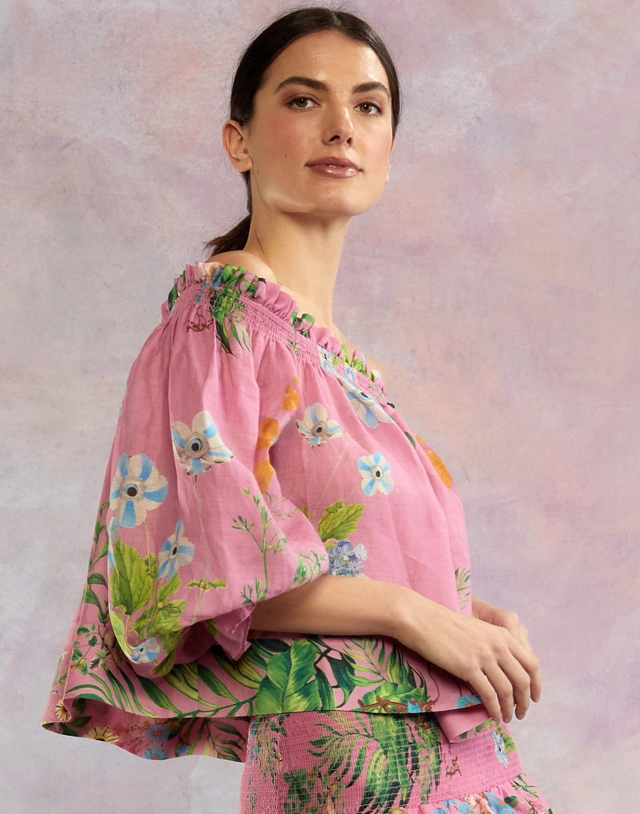 CYNTHIA ROWLEY Nola Off Shoulder Top 5 CYNTHIA ROWLEY Nola Off Shoulder Top - Image 3