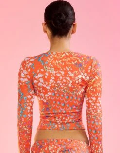 CYNTHIA ROWLEY Reef Rashguard 13 CYNTHIA ROWLEY Reef Rashguard -Cynthia Rowley Shop orange12