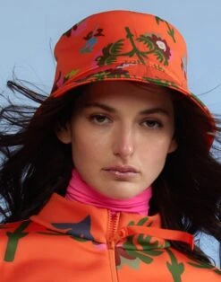 CYNTHIA ROWLEY Neoprene Bucket Hat