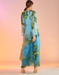 CYNTHIA ROWLEY Messina Silk Dress -Cynthia Rowley Shop palm10