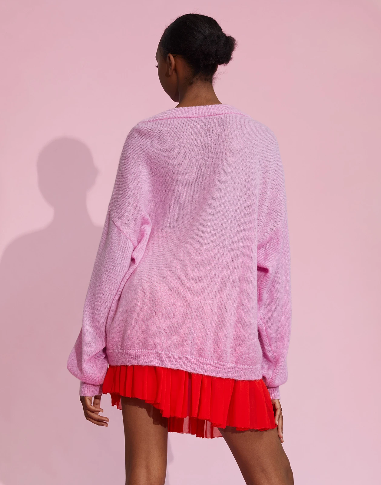 CYNTHIA ROWLEY Intarsia Cardigan 5 CYNTHIA ROWLEY Intarsia Cardigan - Image 3