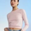 CYNTHIA ROWLEY Kendal Cropped Sweater -Cynthia Rowley Shop pink2 5ef6a99c c3e5 40f3 86d1 1518a7168bc9