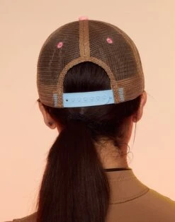 CYNTHIA ROWLEY Colorblock Trucker Hat -Cynthia Rowley Shop pink5 aedd2275 f712 4abd 8a5b a707c0642d70