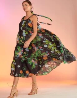 CYNTHIA ROWLEY Layla Linen Halter Dress -Cynthia Rowley Shop ramie12