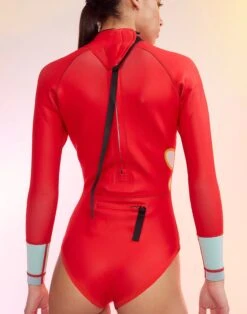 CYNTHIA ROWLEY Spring Daisy Wetsuit 8 CYNTHIA ROWLEY Spring Daisy Wetsuit -Cynthia Rowley Shop redwetsuit1