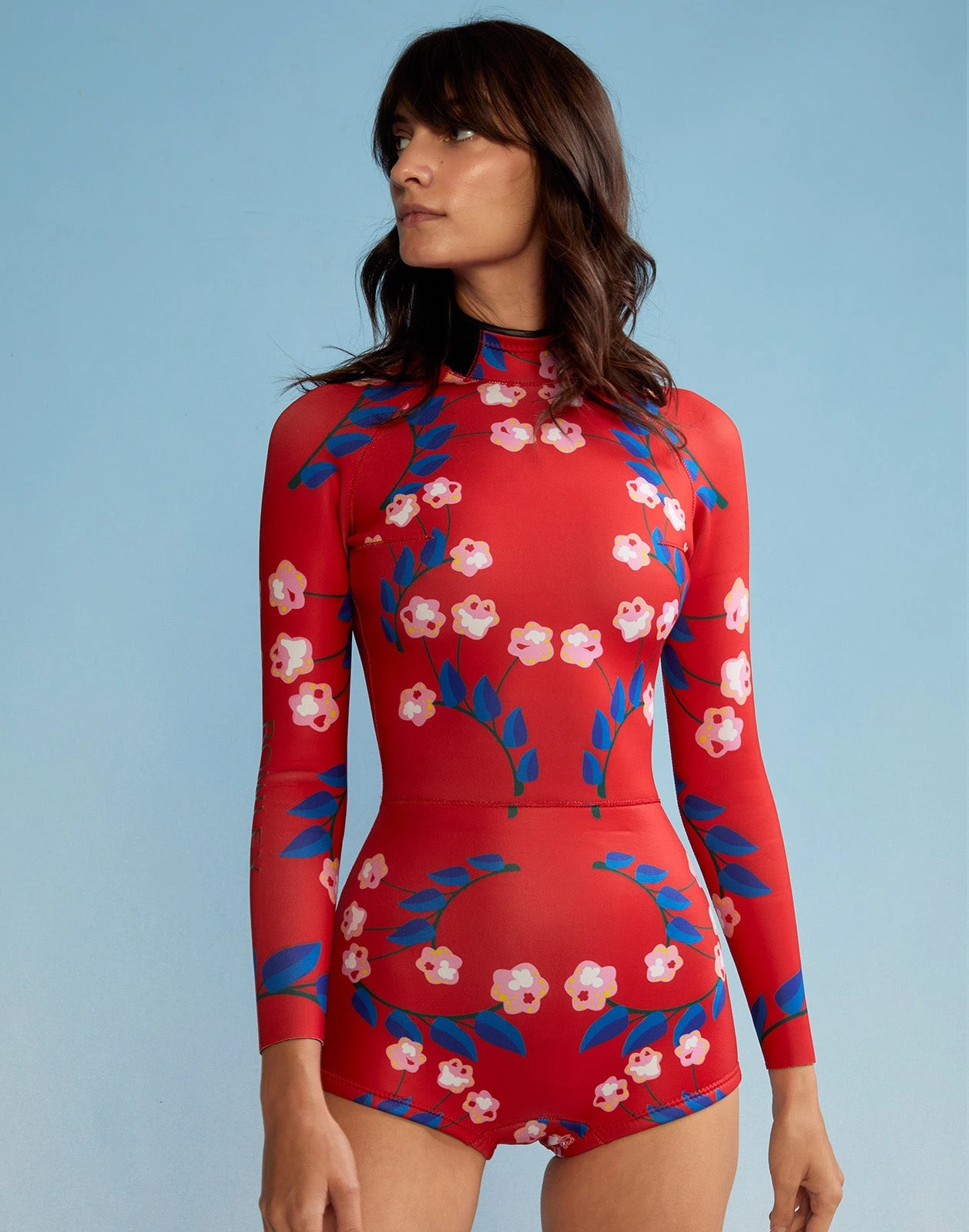 CYNTHIA ROWLEY Vine Floral Wetsuit 4 CYNTHIA ROWLEY Vine Floral Wetsuit - Image 2
