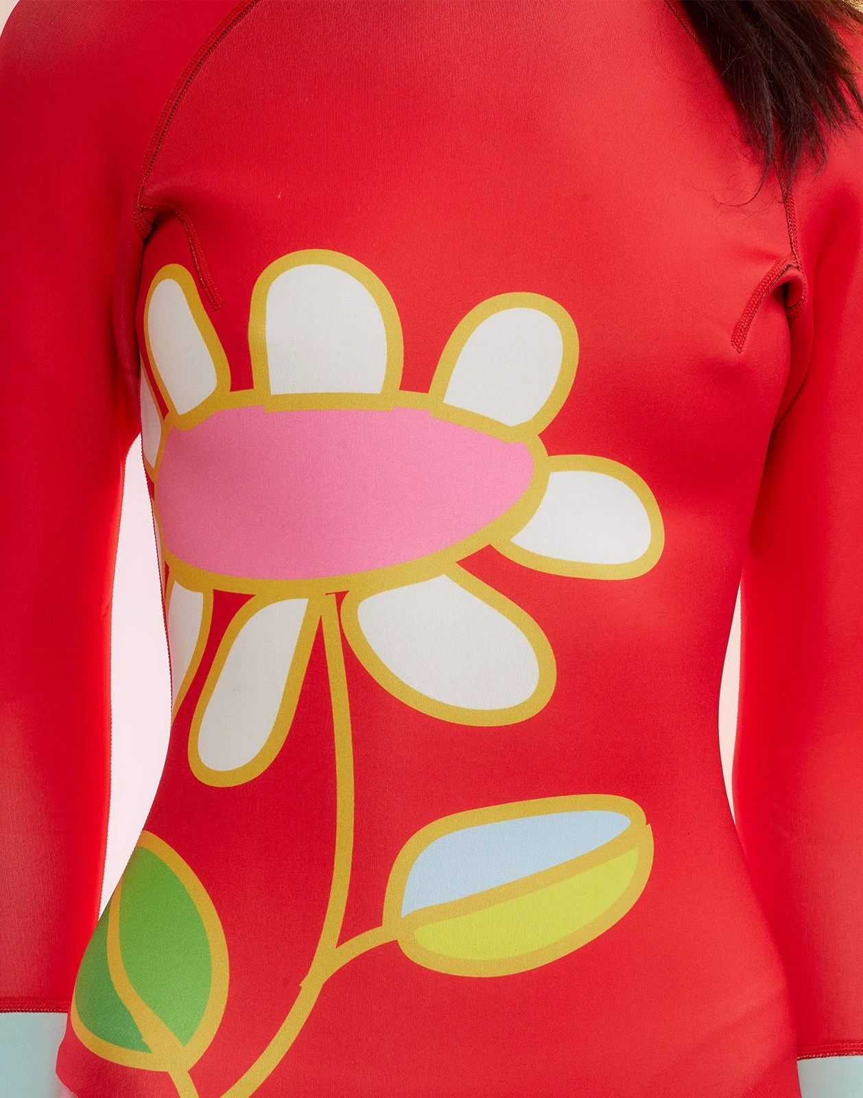 CYNTHIA ROWLEY Spring Daisy Wetsuit 4 CYNTHIA ROWLEY Spring Daisy Wetsuit - Image 2