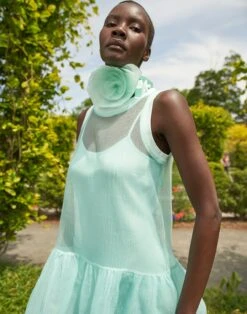 CYNTHIA ROWLEY Chloe Organza Dress -Cynthia Rowley Shop set2