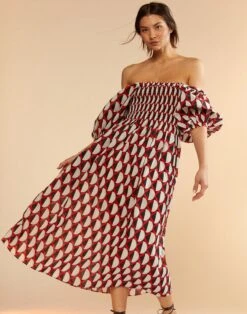 CYNTHIA ROWLEY Caprice Dress -Cynthia Rowley Shop smocked8