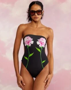 CYNTHIA ROWLEY Freya Strapless Swimsuit -Cynthia Rowley Shop strapless4