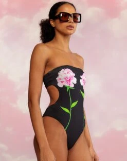 CYNTHIA ROWLEY Freya Strapless Swimsuit -Cynthia Rowley Shop strapless5
