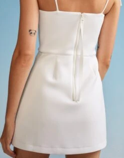 CYNTHIA ROWLEY Bonded Basics Dress -Cynthia Rowley Shop whhitedress8