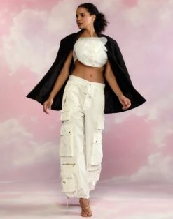 CYNTHIA ROWLEY Kim Cargo Pant -Cynthia Rowley Shop white8 93438115 de84 438f 832e f81eb2edf12d