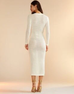 CYNTHIA ROWLEY Bondi Crochet Knit Dress 21 CYNTHIA ROWLEY Bondi Crochet Knit Dress -Cynthia Rowley Shop whitemesh11